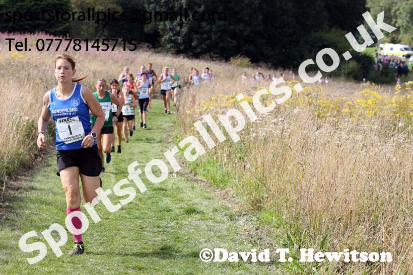 Senior womens and veteran relays, Sunderland Harriers Cross Country Relays, Farringdon, Sunderland . Photo: David T. Hewitson/Sports for All Pics